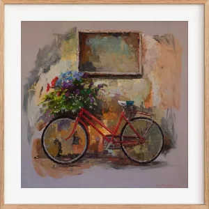 Bicicleta Vermelha Lúdica
